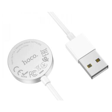Зарядний пристрій, бездротова док-станція Hoco CW39 USB для годинника Apple Watch 8/7/6/5/4/3/SE фото №4