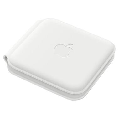 БЗП Brand_A_Class Wireless Charger with Magsafe 2in1 for Apple (AAA) (box) White фото №4