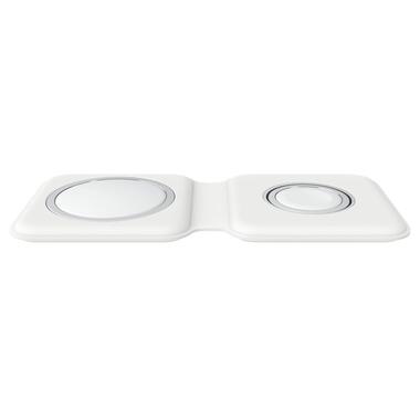 БЗП Brand_A_Class Wireless Charger with Magsafe 2in1 for Apple (AAA) (box) White фото №2