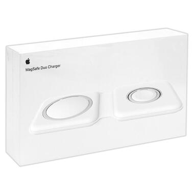 БЗП Brand_A_Class Wireless Charger with Magsafe 2in1 for Apple (AAA) (box) White фото №6