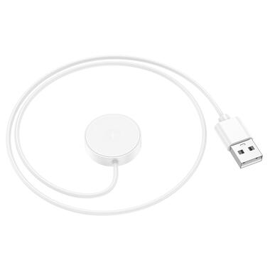 Беспроводное зарядное устройство для смарт-часов BOROFONE BD14 Smart sports watch charging cable White (6941991121852) фото №3