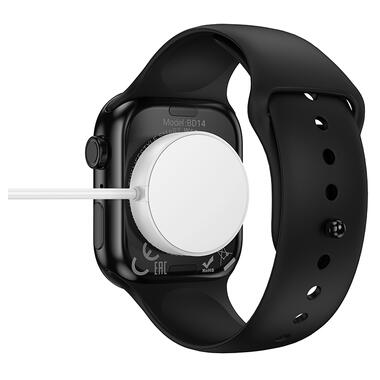 Беспроводное зарядное устройство для смарт-часов BOROFONE BD14 Smart sports watch charging cable White (6941991121852) фото №4