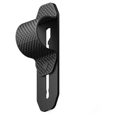 Металеве кільце-тримач Shellbox Finger Phone Holder чорне для смартфона фото №1