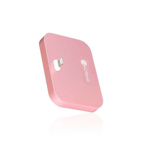 Док-станція для iPhone - COTEetCI Base8 рожева фото №1