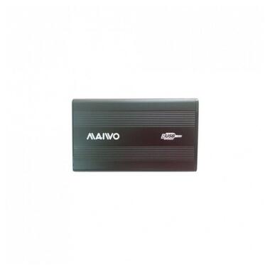 Кишеня зовнішня Maiwo K2501A-U2S 2.5 USB 2.0 black фото №1