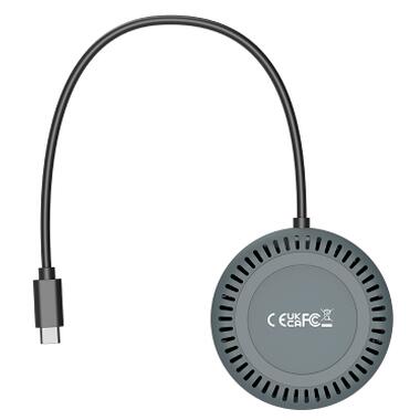 Док-станция для накопителей Maiwo 2*NVMe M.2 SSD to USB3.2 Gen2 USB-C 10Gbps (K3026P2 grey) фото №9