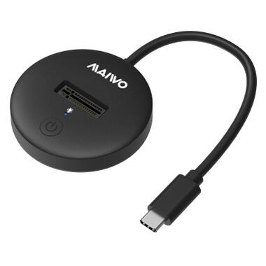 Док-станция для накопителей Maiwo M.2 NVMe/SATA SSD to USB3.2 Gen2 USB-C 10Gbps (K1698P2) фото №2