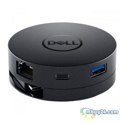 Док-станция Dell DA300 USB-C to HDMI/VGA/DP/Ethernet/USB-A/USB-C (492-BCJL) фото №1