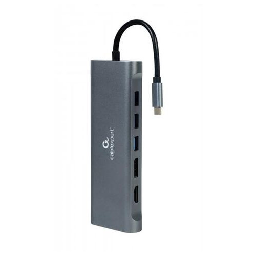 Док-станція Cablexper USB-C 8-в-1 (A-CM-COMBO8-01) фото №2