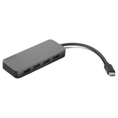 Порт-репликатор Lenovo USB-C to 4 Port USB-A Hub (4X90X21427) фото №1