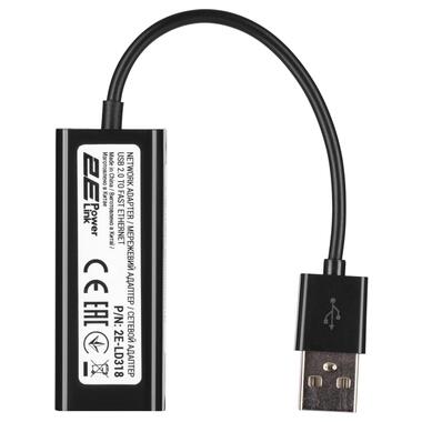 Мережевий адаптер 2E PowerLink LD318 1xFE, USB (2E-LD318) фото №3