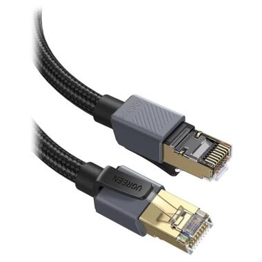Патч-корд Ugreen 1 м F/FTP Cat 8 RJ-45, чёрный, 40 Гбит/с, 2000 МГц (95932) фото №4
