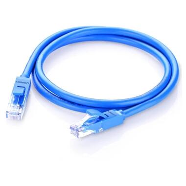 Патч-корд Ugreen 2 м U/UTP Cat 6 RJ-45, синий (11201) фото №3