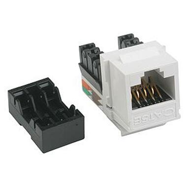 Модуль SIMON RJ45 cat.5е Keystone (CJ545U) фото №1