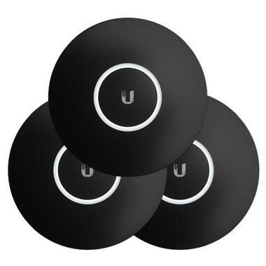 Декоративна панель чорна Ubiquiti case для UAP nanoHD, Black Design, 3-Pack (nHD-cover-Black-3) фото №1