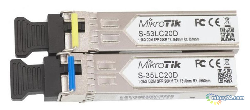 Модуль SFP MikroTik S-3553LC20D пара фото №2