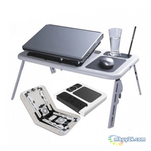 Столик для ноутбука E-Table USB с вентилятором фото №1