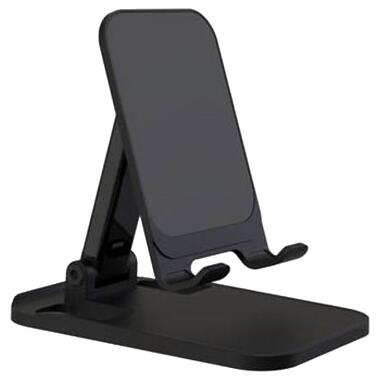 Настільний тримач підставка для телефону та планшета XO C67 чорний фото №1
