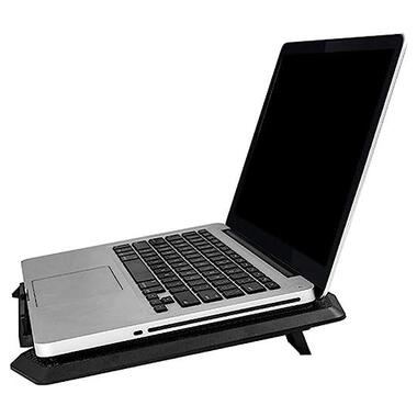 Охолоджувальна підставка для ноутбука XOKO NST-021 Black фото №3
