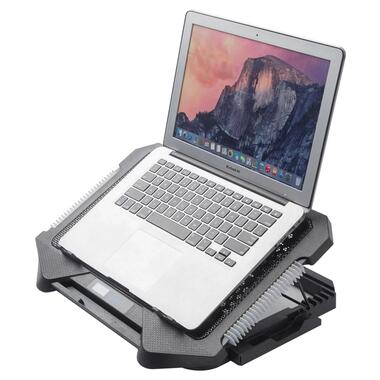 Охолоджувальна підставка для ноутбука XOKO NST-051 RGB Black фото №5