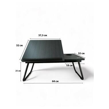 Столик для ноутбука XOKO NTB-005 Black Wood фото №2