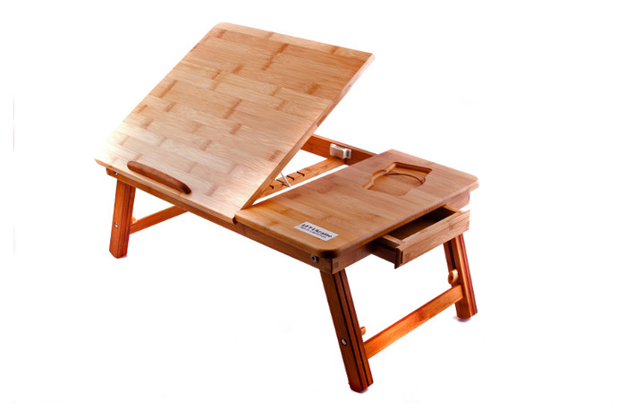 Бамбуковий столик для ноутбука UFT T-27 фото №1