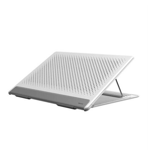 Подставка под ноутбук Baseus Lets go Mesh Portable Laptop Stand White&gray SUDD-2G фото №1