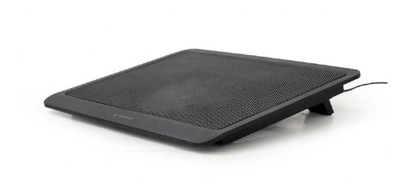 Охлаждающая подставка для ноутбука Gembird NBS-1F15-03 15.6 Black фото №2