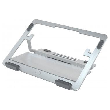 Підставка для ноутбука CoolerMaster 15 ErgoStand Air Aluminum Alloy Silver (MNX-SSEW-NNNNN-R1) фото №1