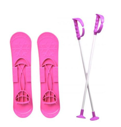 Детские лыжи Marmat SKI BIG FOOT (розовые) (6586) фото №1