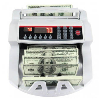 Рахункова машина для грошей з функцією підсумовування XPRO 2108 Сірий (lp-77530_2682) фото №3