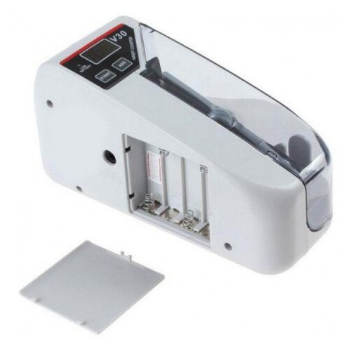 Ручная машинка для счета денег Handy Counter V30 c детектором на батарейках или от сети (7556HZ) фото №5