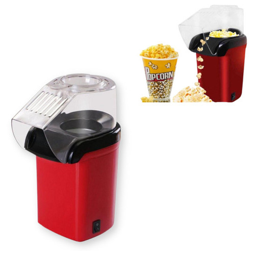 Прилад Popcorn Maker RH-903 для виготовлення попкорну 1200 Вт червоний (Popcorn Maker_676) фото №1