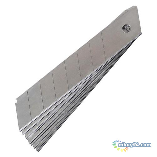 Леза для ножів Buromax 18мм (10 штук) (BM.4691) фото №1