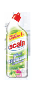 Гель для туалету з відбілювачем та ароматами лайма та вербени Scala WC gel Sbiancante 1000 мл фото №1