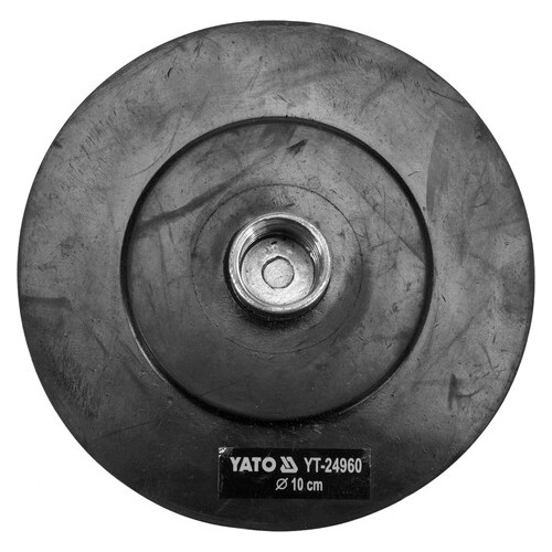 Наконечник круглий гумовий для очищення каналізації Yato 10см x 6мм (YT-24960) фото №1