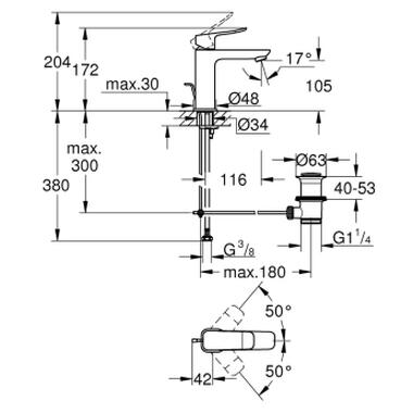 Смеситель Grohe QuickFix 1018320000 фото №4