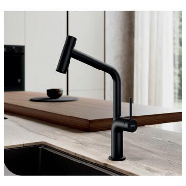 Смеситель Elleci Loch black 86 фото №2