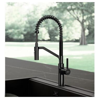 Смеситель Elleci River black 86 фото №2