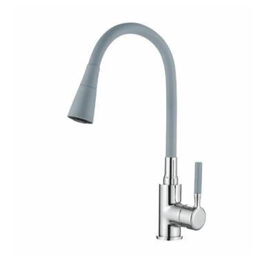 Смеситель для кухни Zerix Atrium-011-T Refl.GRAY (ZX4718)  фото №1