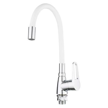 Змішувач для кухні Mixxus Elba 014 (Nut) Refl.White (MI6310)  фото №1