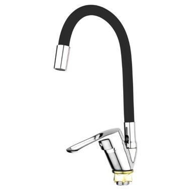 Змішувач для кухні Mixxus FANY 011 (Nut) Refl.Black (MI6287)  фото №1