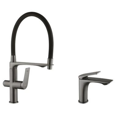 Смеситель Kroner Graz-GRP03815 + смеситель Graz-GRP010 (CVS30147) фото №1