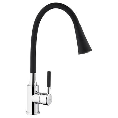 Смеситель Kroner Kuche-C132BLK (CV033126) фото №1