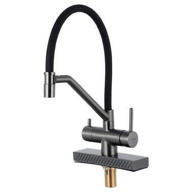 Змішувач для кухні Gappo з водоспадом G4098-9 фото №1