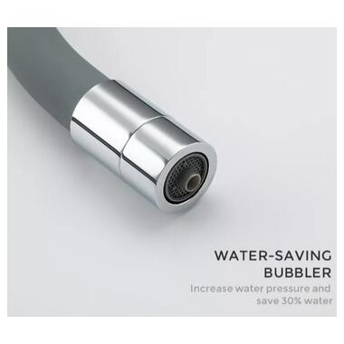 Змішувач для кухні Gappo з виходом для питної води, з гнучким виливом G4398-30 фото №2