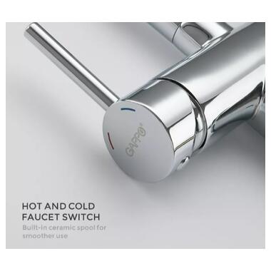 Змішувач для кухні Gappo з виходом для питної води, з гнучким виливом G4398-30 фото №4