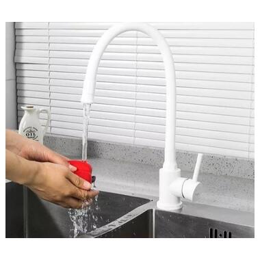 Змішувач для кухні Frap із гнучким виливом F40994-8 фото №7