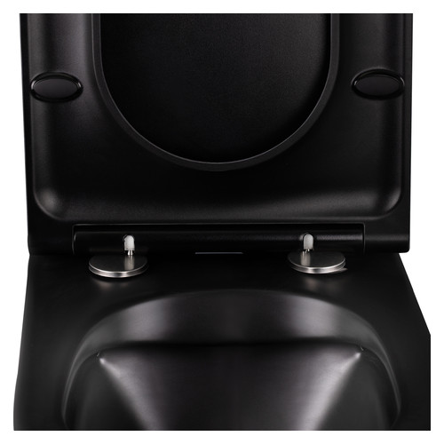 Унітаз-компакт Qtap Robin безободковий з сидінням Soft-close QT13222141ARMB фото №5