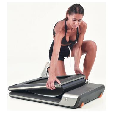 Бігова доріжка Toorx Treadmill WalkingPad with Mirage Display Mineral Grey (WP-G) (929880) фото №3